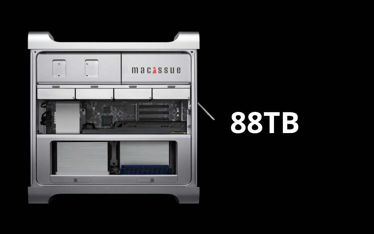 88TB Mac Pro Upgrade